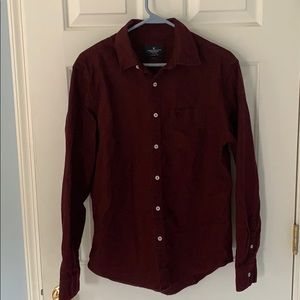 AEO “Classic Fit” Long Sleeve Button-Down